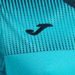 Joma 82P4R3770 الفلورسنت الفيروز الأزرق الداكن قميص بأكمام قصيرة مستعر أعظم صديق للبيئة نحيف - Image 3