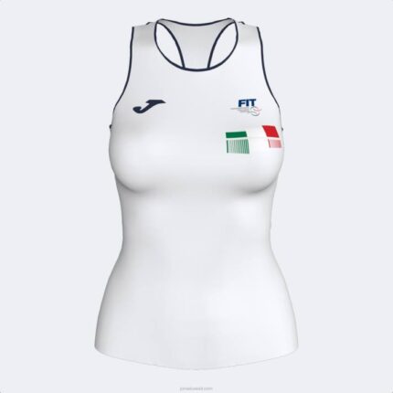 Joma 82P4R3781 أبيض الاتحاد الايطالى للتنس نحيف
