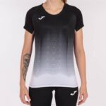 Joma 82P4R3789 أسود أبيض رمادي قميص قصير الأكمام النخبة السابع نحيف - Image 2