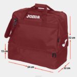 Joma 82P4R3799 بورجوندي حقيبة رياضية للتدريب الإضافي الثالث
