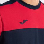 Joma 82P4R381 الأزرق الداكن الأحمر قميص طاقم قصير الأكمام v رجال - Image 7