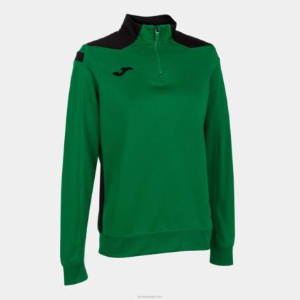 Joma 82P4R3827 أخضر أسود بطولة قميص من النوع الثقيل vi نحيف
