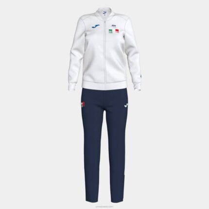 Joma 82P4R3839 أبيض رياضية اتحاد التنس الإيطالي نحيف