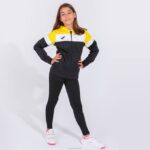 Joma 82P4R3844 أسود أصفر أبيض طاقم سترة مقنعين الرابع نحيف - Image 4