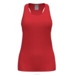 Joma 82P4R3854 أحمر واحة أعلى الخزان نحيف