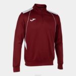 Joma 82P4R385 بورجوندي أبيض بطولة قميص من النوع الثقيل السابع رجال