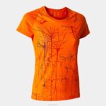 Joma 82P4R3862 البرتقالي قميص قصير الأكمام النخبة التاسع نحيف
