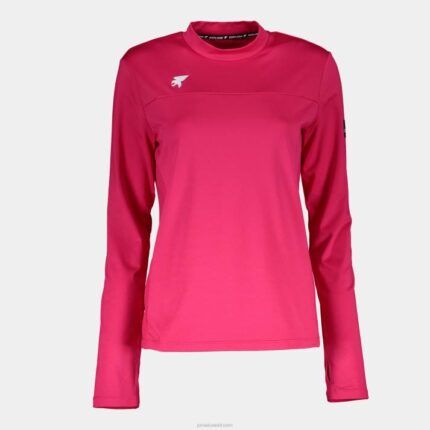 Joma 82P4R3872 ضارب الى الحمرة مستكشف قميص طويل الأكمام نحيف