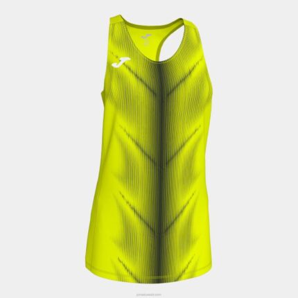 Joma 82P4R3881 نيون أصفر أسود دبابة أعلى أوليمبيا نحيف