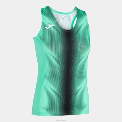 Joma 82P4R3887 أخضر أسود دبابة أعلى أوليمبيا نحيف
