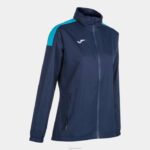 Joma 82P4R3896 الأزرق الداكن الفيروز الفلوريسنت سترة المطر trivor نحيف - Image 2