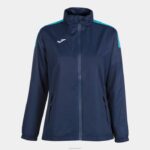 Joma 82P4R3896 الأزرق الداكن الفيروز الفلوريسنت سترة المطر trivor نحيف - Image 7