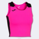 Joma 82P4R3906 نيون وردي أسود سجل أعلى الخزان الثاني نحيف