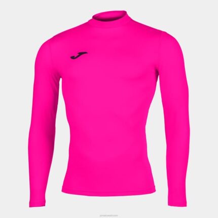 Joma 82P4R3917 الفلورسنت الوردي قميص بأكمام طويلة من أكاديمية براما