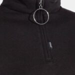 Joma 82P4R3919 أسود قميص من النوع الثقيل دافني نحيف - Image 3