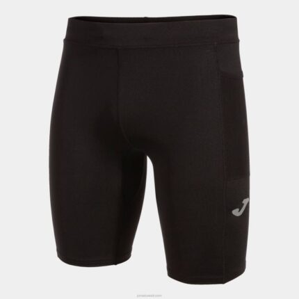 Joma 82P4R391 أسود لباس ضيق قصير النخبة x