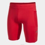 Joma 82P4R3926 أحمر لباس ضيق قصير النخبة x