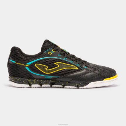 Joma 82P4R3938 أسود حذاء كرة الصالات الدوري الاسباني 5 23 داخلي