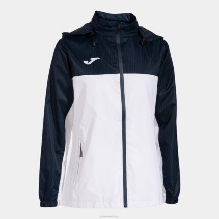 Joma 82P4R3939 أبيض كحلي Rainjacket مونتريال نحيف