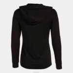 Joma 82P4R3942 أسود مقنعين سترة النحت الثاني نحيف - Image 2