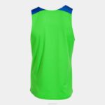 Joma 82P4R395 الفلورسنت الأخضر والأزرق الملكي بلا أكمام تي شيرت النخبة x رجال - Image 2