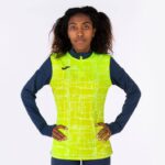 Joma 82P4R3962 الأزرق الداكن أصفر فلوري قميص من النوع الثقيل النخبة الثامن نحيف - Image 2