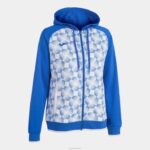 Joma 82P4R3964 أزرق ملكي أبيض سترة سوبرنوفا مقنعين III نحيف - Image 3