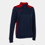 Joma 82P4R3966 الأزرق الداكن الأحمر بطولة قميص من النوع الثقيل vi نحيف