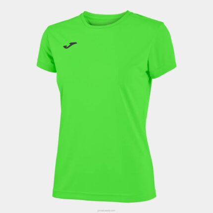 Joma 82P4R3991 نيون الخضراء قميص قصير الأكمام كومبي نحيف