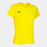 Joma 82P4R3997 أصفر قميص قصير الأكمام الفائز الثاني نحيف