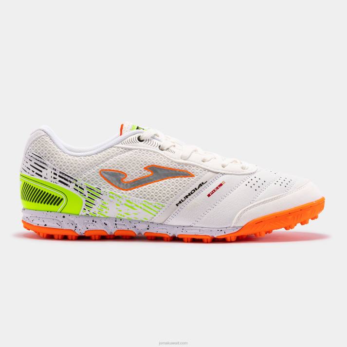 joma_82p4r39_d8a7d984d985d8b1d8acd8a7d986_d8a7d984d8a3d8a8d98ad8b6_d8add8b0d8a7d8a1_d983d8b1d8a9_d8a7d984d982d8afd985_d985d988.jpg Joma 82P4R39 المرجان الأبيض حذاء كرة القدم مونديال 23 تيرف - Image 1