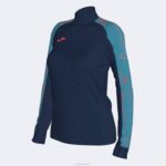 Joma 82P4R4002 الفيروز الأزرق الداكن قميص من النوع الثقيل النخبة التاسع نحيف - Image 4