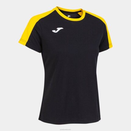 Joma 82P4R4003 أصفر مسود قميص البطولة البيئية قصيرة الأكمام نحيف