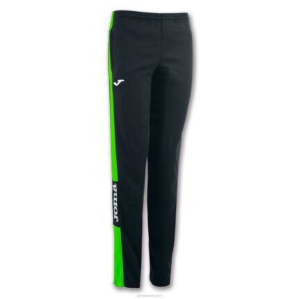 Joma 82P4R4014 أسود أخضر نيون بطولة السراويل الطويلة الرابع نحيف