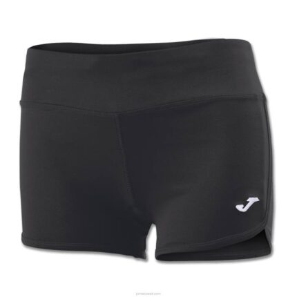 Joma 82P4R4015 أسود شورت ستيلا الثاني نحيف