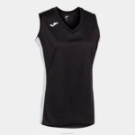 Joma 82P4R4022 أسود أبيض تي شيرت بلا أكمام كانشا ​​الثالث نحيف