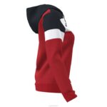 Joma 82P4R4027 أحمر أسود أبيض طاقم سترة مقنعين الرابع نحيف - Image 4