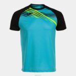 Joma 82P4R404 الفلورسنت الفيروز الأسود قميص قصير الأكمام النخبة x رجال - Image 3