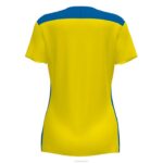 Joma 82P4R4050 أصفر أزرق ملكي بطولة قميص قصير الأكمام سادسا نحيف - Image 3