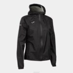 Joma 82P4R4062 أسود سترة المطر r- درب الطبيعة نحيف