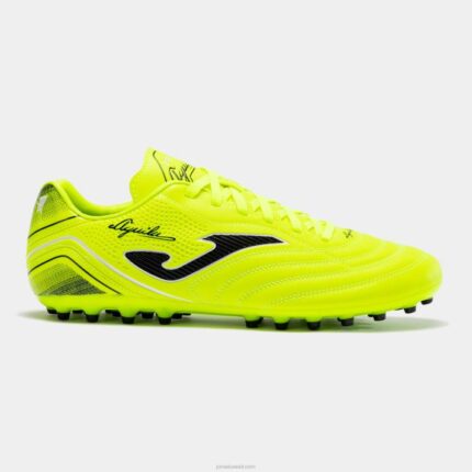 Joma 82P4R4063 الفلورسنت الأصفر حذاء كرة القدم aguila 23 العشب الاصطناعي