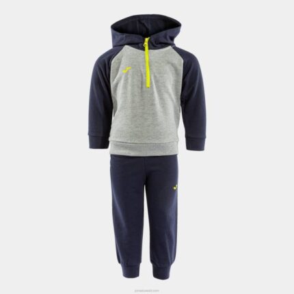 Joma 82P4R4092 الأزرق الداكن مزيج الرمادي بدلة رياضية صغار الأسد