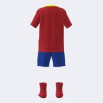 Joma 82P4R4100 أحمر تعيين صغار الاختيار الاسباني لكرة الصالات - Image 2