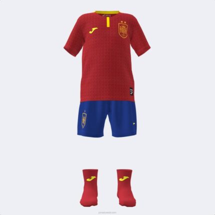 Joma 82P4R4100 أحمر تعيين صغار الاختيار الاسباني لكرة الصالات