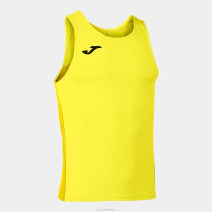 Joma 82P4R4105 أصفر أعلى الدبابة r الفائز رجال