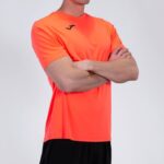 Joma 82P4R4120 نيون المرجان قميص قصير الأكمام كومبي رجال - Image 5