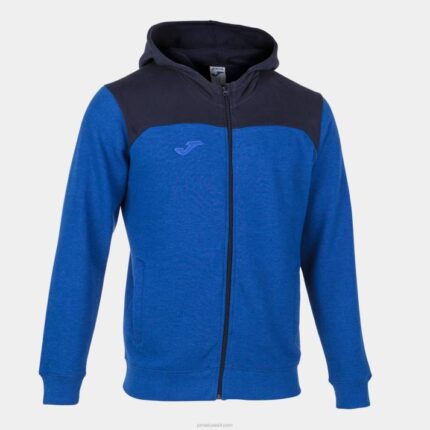 Joma 82P4R4138 الأزرق الملكي الأزرق الداكن الفائز سترة مقنعين الثاني رجال