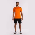 Joma 82P4R413 برتقالي أسود قميص بطولة قصيرة الأكمام السابع رجال - Image 8