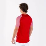 Joma 82P4R4145 احمر ابيض قميص قصير الأكمام أساسي الثاني رجال - Image 2