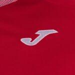 Joma 82P4R4145 احمر ابيض قميص قصير الأكمام أساسي الثاني رجال - Image 6